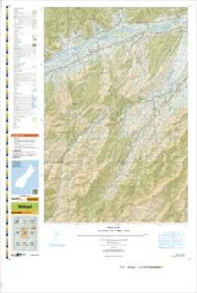 BR27 Waihopai Topographic Map by Land Information New Zealand (2013)