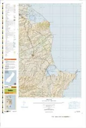 BR29 Seddon Topographic Map by Land Information New Zealand (2013)