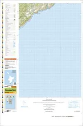 BR34 Manurewa Point Topographic Map by Land Information New Zealand (2012)