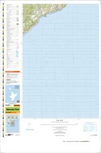 BR34 Manurewa Point Topographic Map by Land Information New Zealand (2012)
