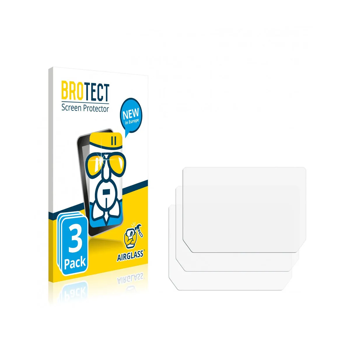 BROTECT AirGlass Screen Protector 3 Pack (KTM 1290 Super Adventure S 2017)