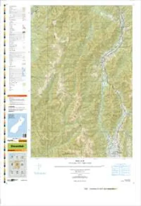 BS22 Shenandoah Topographic Map by Land Information New Zealand (2013)
