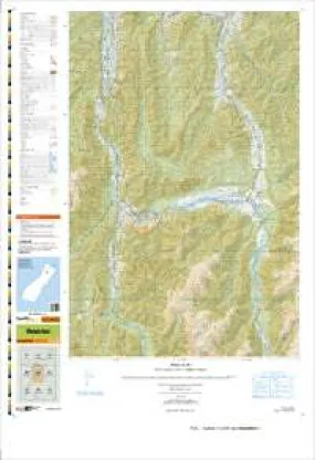BS23 Matakitaki Topographic Map by Land Information New Zealand (2009)