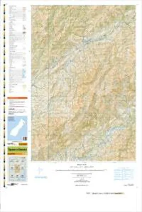 BS27 Tapuae-o-Uenuku Topographic Map by Land Information New Zealand (2010)
