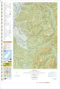 BT21 Waiuta Topographic Map by Land Information New Zealand (2010)