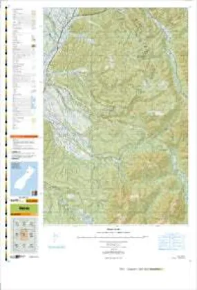 BT21 Waiuta Topographic Map by Land Information New Zealand (2010)