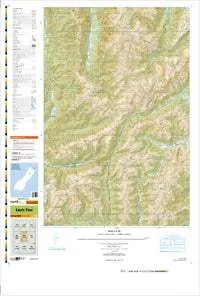 BT23 Lewis Pass Topographic Map by Land Information New Zealand (2011)