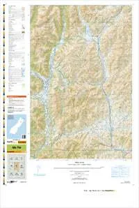 BT24 Ada Flat Topographic Map by Land Information New Zealand (2013)
