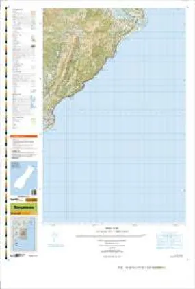 BT28 Mangamaunu Topographic Map by Land Information New Zealand (2013)