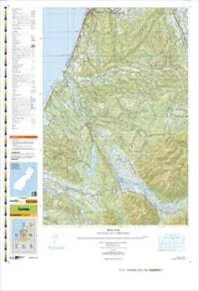 BU19 Kumara Topographic Map by Land Information New Zealand (2013)