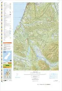 BU19 Kumara Topographic Map by Land Information New Zealand (2013)