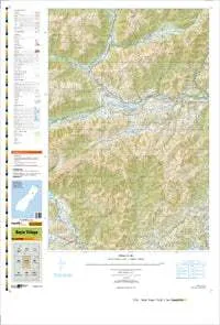 BU23 Boyle Village Topographic Map by Land Information New Zealand (2013)