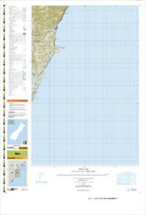 BU27 Oaro Topographic Map by Land Information New Zealand (2013)