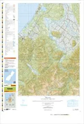 BV18 Kokatahi Topographic Map by Land Information New Zealand (2013)