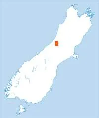 BV19 Lake Kaniere Topographic Map by Land Information New Zealand (2013)