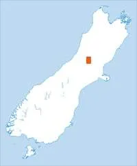 BV21 Cass Topographic Map by Land Information New Zealand (2011)