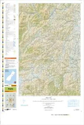 BV23 Virginia Topographic Map by Land Information New Zealand (2009)