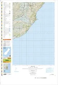 BV26 Cheviot Topographic Map by Land Information New Zealand (2013)