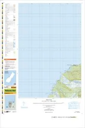 BW14 & BX14 Waikowhai Bluff Topographic Map by Land Information New Zealand (2012)