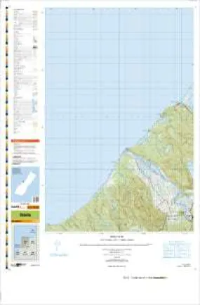 BW15 Okarito Topographic Map by Land Information New Zealand (2011)