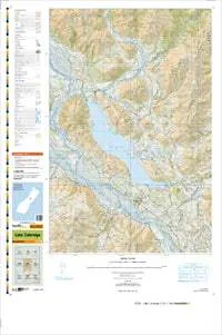 BW20 Lake Coleridge Topographic Map by Land Information New Zealand (2013)