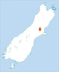 BW22 Oxford Topographic Map by Land Information New Zealand (2009)