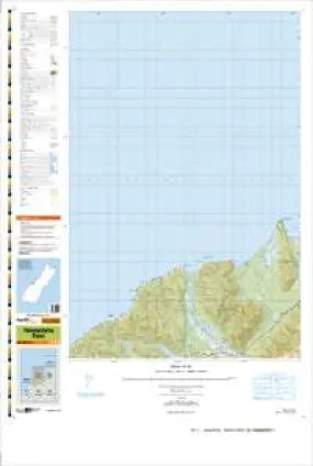 BX13 Heretaniwha Point Topographic Map by Land Information New Zealand (2009)
