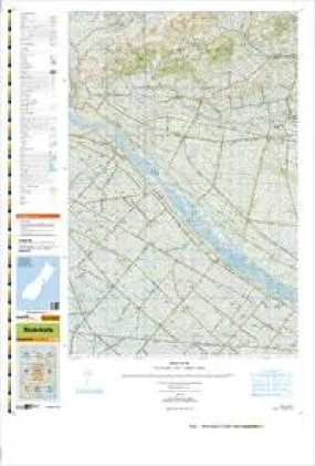 BX21 Windwhistle Topographic Map by Land Information New Zealand (2009)