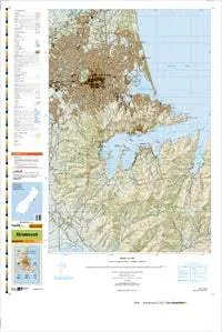 BX24 Christchurch Topographic Map by Land Information New Zealand (2011)
