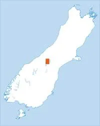 BY16 Mount Stevenson Topographic Map by Land Information New Zealand (2013)