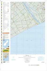 BY22 Pendarves Topographic Map by Land Information New Zealand (2009)