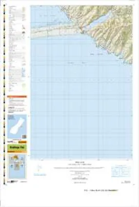 BY24 Birdlings Flat Topographic Map by Land Information New Zealand (2009)