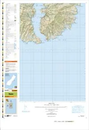 BY25 Akaroa Topographic Map by Land Information New Zealand (2011)