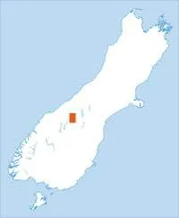BZ14 Mount Barth Topographic Map by Land Information New Zealand (2011)