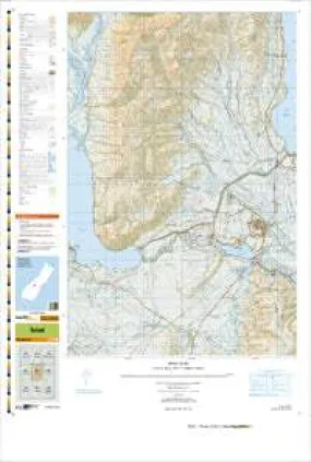 BZ15 Twizel Topographic Map by Land Information New Zealand (2013)