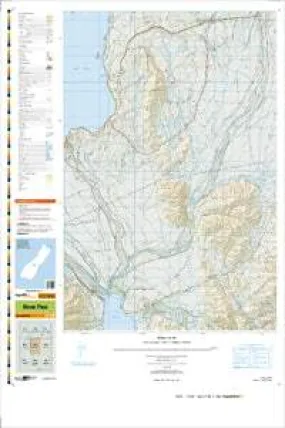 BZ16 Dover Pass Topographic Map by Land Information New Zealand (2013)