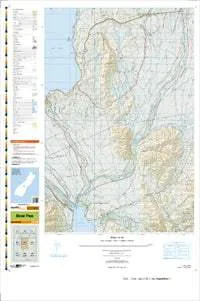 BZ16 Dover Pass Topographic Map by Land Information New Zealand (2013)