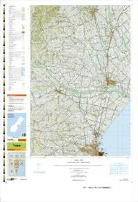 BZ19 Timaru Topographic Map by Land Information New Zealand (2013)