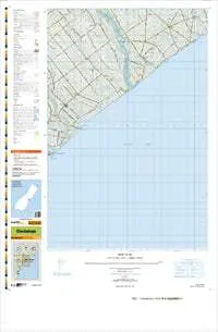 BZ20 Clandeboye Topographic Map by Land Information New Zealand (2013)