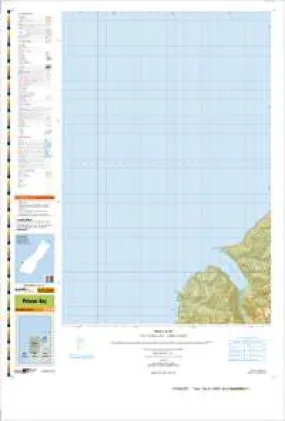 CA07 & CB07 Poison Bay Topographic Map by Land Information New Zealand (2009)