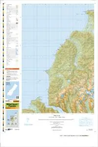 CA08 Milford Sound, Piopiotahi Topographic Map by Land Information New Zealand (2010)