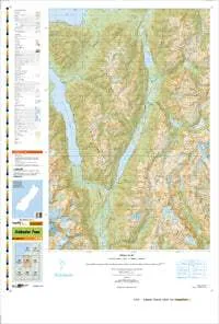 CA09 Alabaster Pass Topographic Map by Land Information New Zealand (2009)