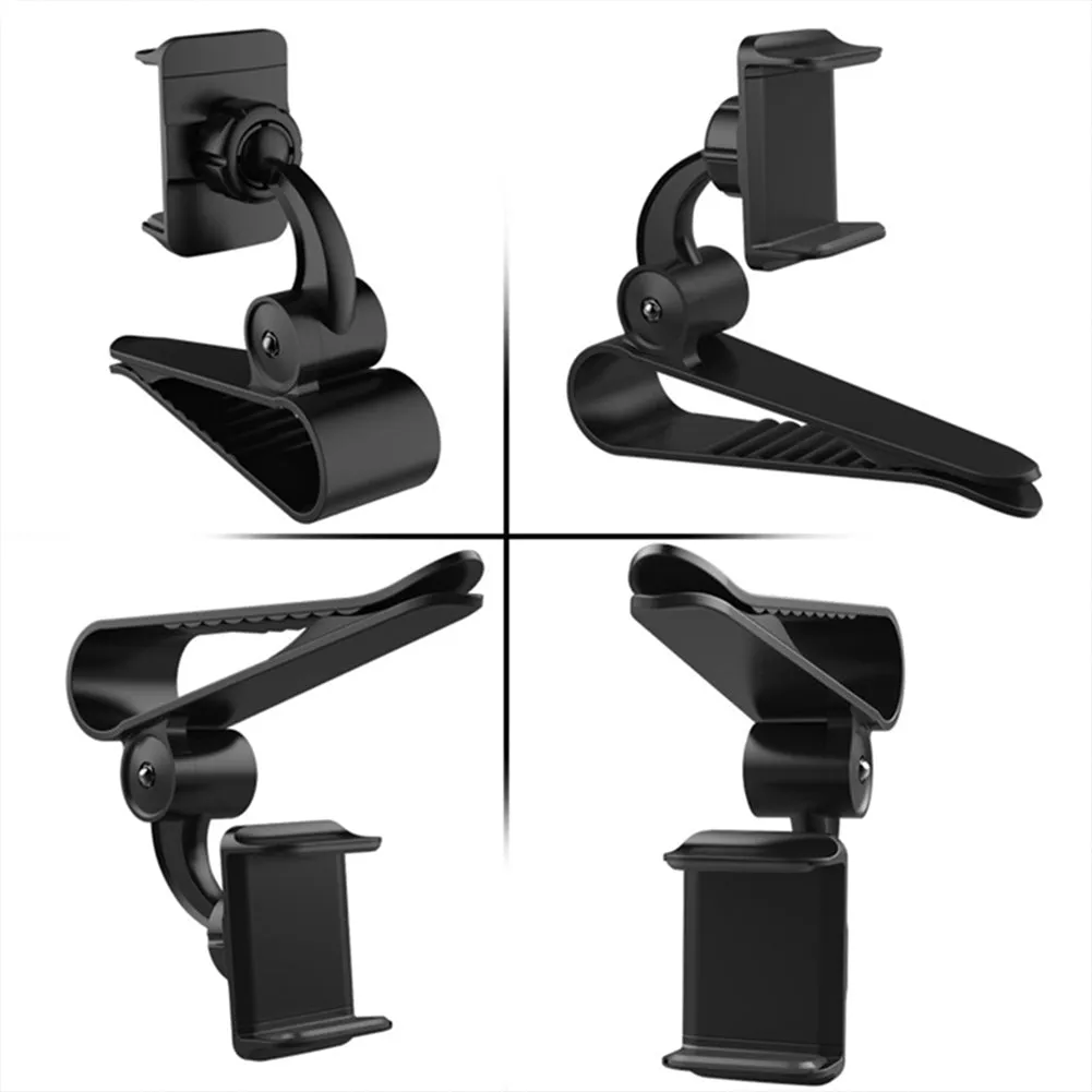 Car Clip Sun Visor Cell Phone Holder Mount Creative Fashion