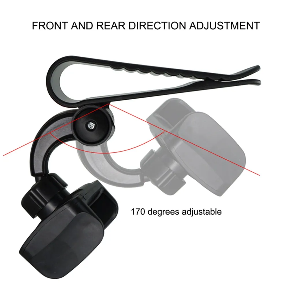 Car Clip Sun Visor Cell Phone Holder Mount Creative Fashion
