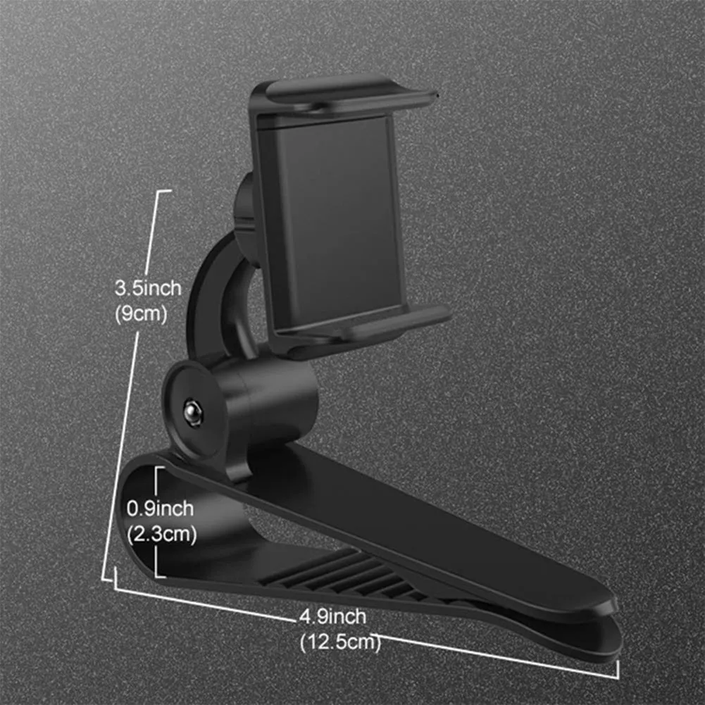 Car Clip Sun Visor Cell Phone Holder Mount Creative Fashion