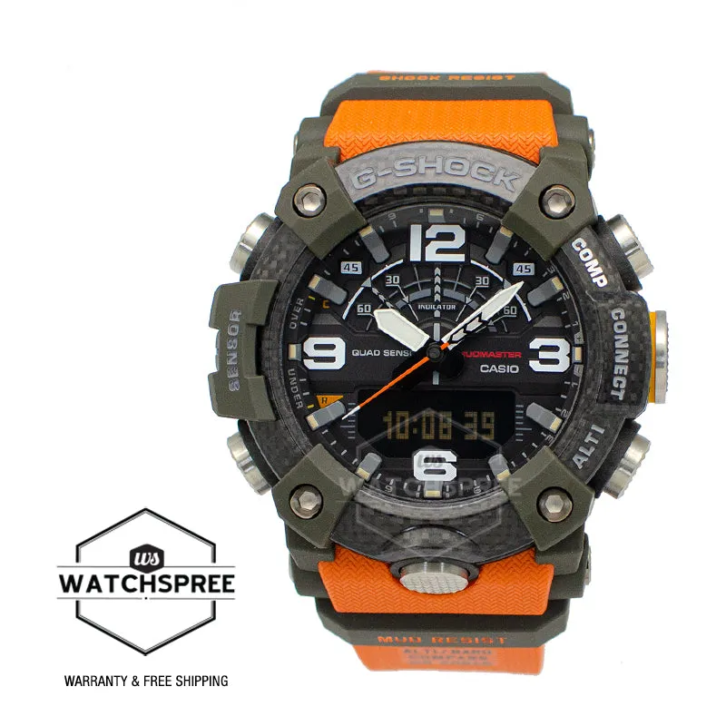 Casio G-Shock Master Of G Series Mudmaster Orange Resin Band Watch GGB100-1A9 GG-B100-1A9 (LOCAL BUYERS ONLY)