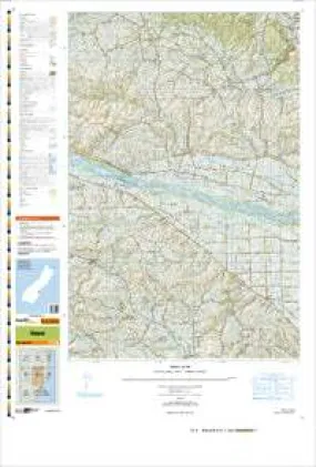 CB18 Ikawai Topographic Map by Land Information New Zealand (2013)