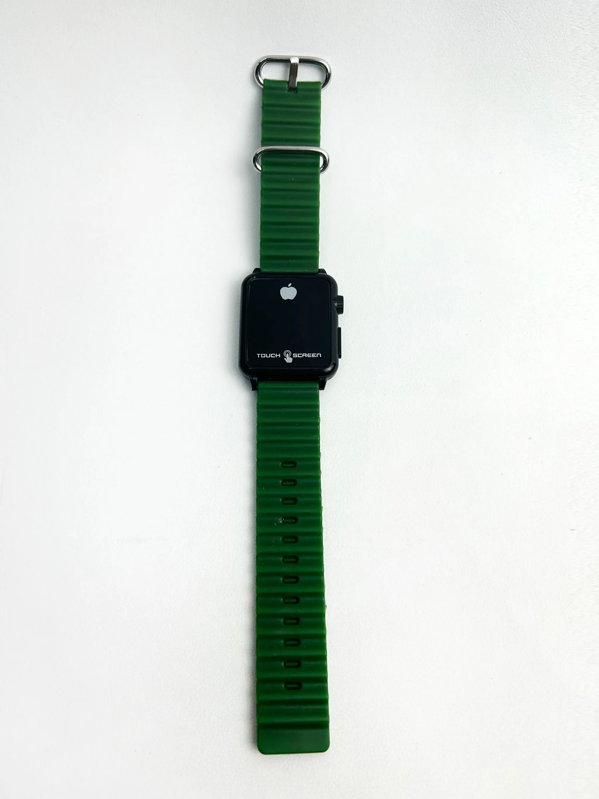 Dark Green LED Touch Wrist Watch For Mens/Boys MW65