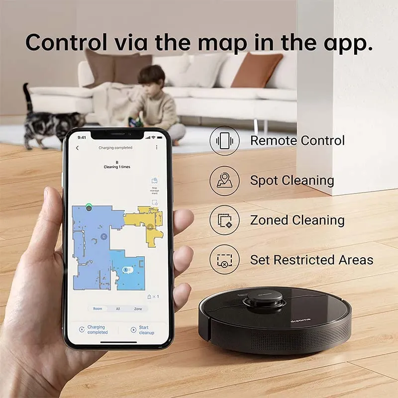 Dreametech L10 Pro Robot Vacuum Cleaner and Mop