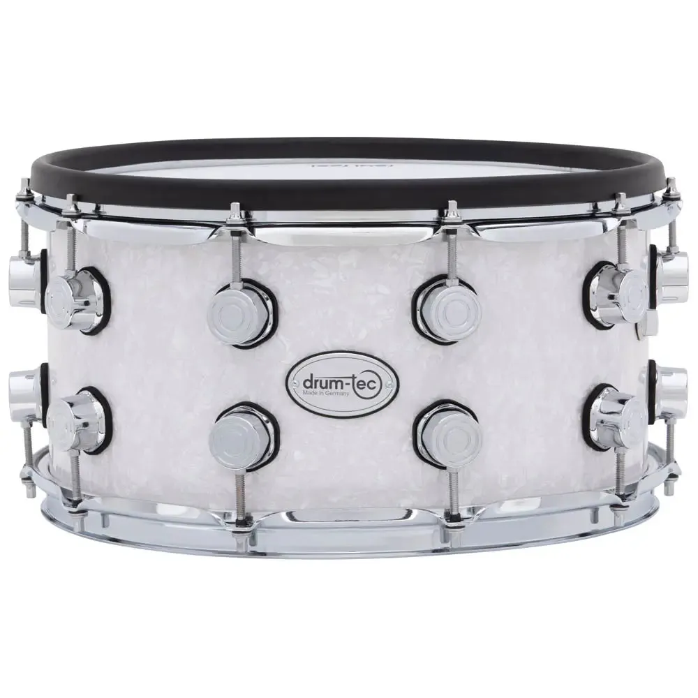Drum-Tec Pro 3 Series E-Snare Drum 14x7 White Marine Pearl
